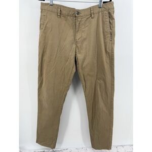 Vuori Collins Chino Pants Modern Fit Performance Stretch V433 Men's 36 Tan